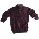 Μπλούζα πλεκτή γκρί σκούρο