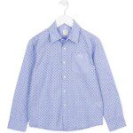 Πουκάμισο long sleev σιέλ