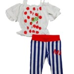 Σετ κολάν PROD λευκο με ραφ ρίγες