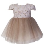 Φόρεμα Μ&Β σε μπεζ απόχρωση