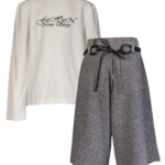 Σετ Ζιπ Μ&Β kids Fashion εκρού γκρί