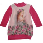 Φόρεμα M&B Kids Fashion σε φούξια χρώμα