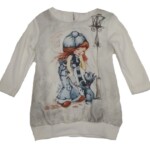 Φόρεμα M&B Kids Fashion σε εκρού χρώμα