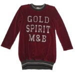 Φόρεμα Μ&Β kids fashion μπορντό