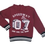 Φούτερ Nek Kids Wear μπορντό χρώμα