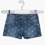 Σορτς Losan με σχέδιο καρδιάς τζιν