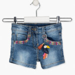 Σορτς Losan με μπρελοκ παπαγάλο