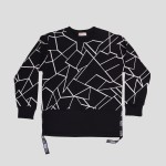 Μπλούζα φούτερ ΝΕΚ μαύρο