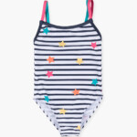 Μαγιό LOSAN ολόσωμο με ρίγες κορίτσι