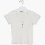 Μπλούζα LOSAN λευκή κορίτσι