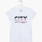 Μπλούζα LOSAN άσπρη κορίτσι city