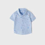 Πουκάμισο Mayoral κοντομάνικο σταμπωτό baby αγόρι