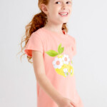 Μπλούζα Mayoral κοντομάνικη ECOFRIENDS στάμπα κορίτσι