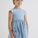 Φόρεμα Mayoral τζέπη φιόγκος κορίτσι