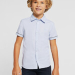 Πουκάμισο Mayoral κοντομάνικο αμπιγιέ αγόρι