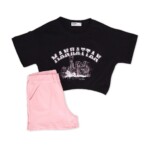 Σετ μακό ΝΕΚ Ροζ Μαύρο-Ροζ