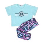 Σετ NEK κορίτσι Γαλάζιο-Πολύχρωμο