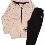 Σετ φόρμα ΝΕΚ μπεζ-μαύρο