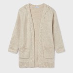 Ζακέτα  MAYORAL πλεκτή σέπια σκούρο ECOFRIENDS κορίτσι