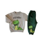 Σετ φόρμα Sweet baby γκρι-μαύρο