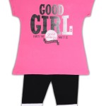 Σετ κολάν ΝΕΚ φούξια-μαύρο