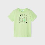 Μπλουζάκι κοντομάνικο Mayoral πράσινο σκούρο κοντομάνικο για αγόρι