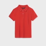 Πόλο Mayoral κόκκινο κοντομάνικο από βιώσιμο βαμβάκι αγόρι