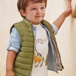 Γιλέκο Mayoral baby χακί