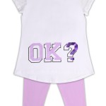 Σετ κολάν ΝΕΚ ροζ-λιλά