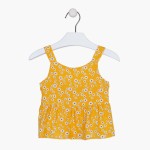 Μπλούζα LOSAN κοντομάνικη κίτρινη κορίτσι