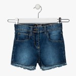 Σορτς LOSAN κορίτσι τζιν σκούρο εφηβικό