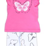 Σετ κολάν NEK φούξια-λευκό