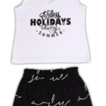 Σετ μακό ΝΕΚ λευκό-φούξια κορίτσι