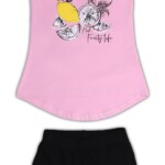 Σετ μακό ΝΕΚ λιλά-μαύρο κορίτσι