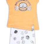 Σετ κολάν NEK πορτοκαλί-λευκό