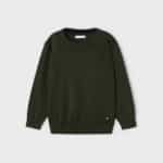 Ζέρσεϋ Mayoral με στρογγυλεμένο γιακά ECOFRIENDS πράσινο αγόρι