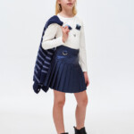 Μπλουζα Mayoral μακρυμανικη κεντητη εκρου σκουρο