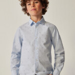 Πουκαμισο Mayoral σταμπωτό βαμβάκι BCI αγόρι