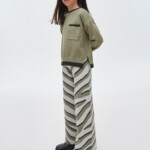 Σετ Mayoral παντελόνι μακρύ πλεκτό - ΧAKI