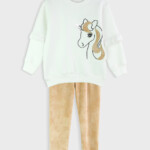 Σετ φόρμα Nek kids χρυσό-εκρού