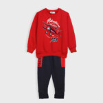 Σετ Φόρμα Nek μαρέν κόκκινο