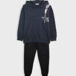 Σετ φόρμα NEK ανθρακί-μαύρο