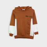 Μπλούζα φούτερ NEK καφέ