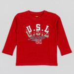 Μπλούζα LOSAN πορτοκαλί αγόρι