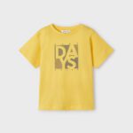 Mayoral Μπλουζα κοντομανικη βασικη κίτρινη