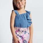 Mayoral Παντελόνι κοντό σταμπωτό