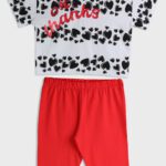 Σετ κολάν ΝΕΚ λευκό-κόκκινο