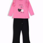 34024 Σετ ΝΕΚ μπλούζα κολάν κορίτσι 2-6 ετών