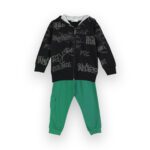 Σετ φόρμα εποχής (χωρίς φλίς) ΝΕΚ μαύρο-πράσινο