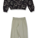 Σετ ΝΕΚ μαύρο-χακί κορίτσι